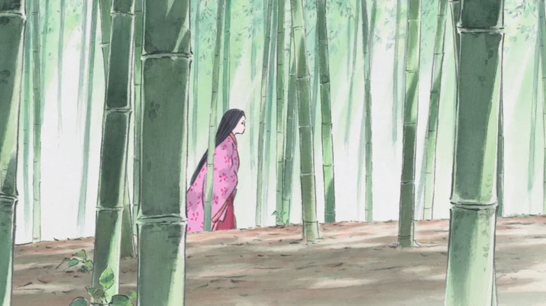 معرفی 15 تا از غمانگیزترین انیمههای تاریخ سینما 11 The Tale of Princess Kaguya (۲۰۱۳) (افسانه شاهدخت کاگویا) - فلاتو
