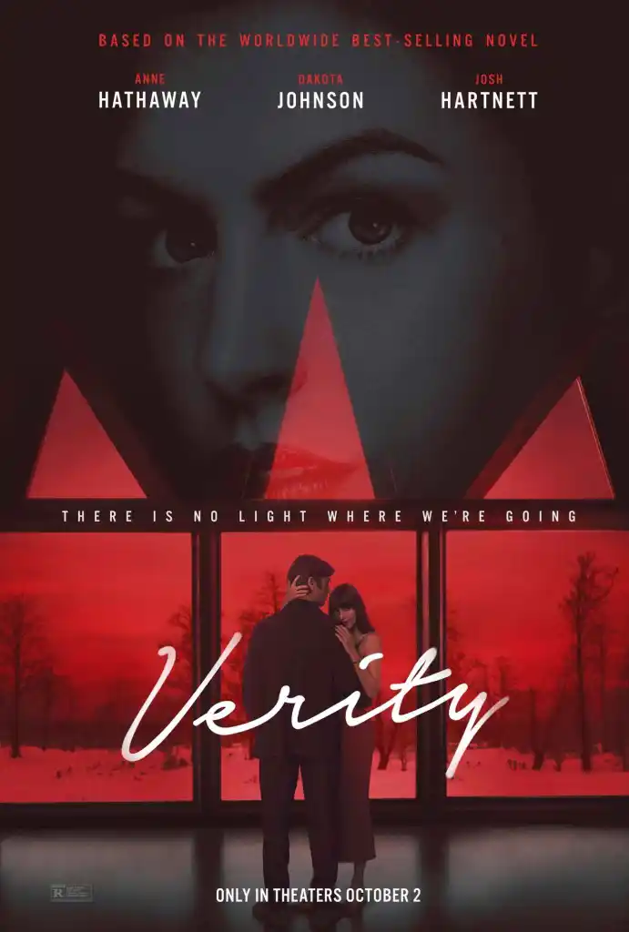 پوستر وهمآور فیلم مهیج «Verity» با بازی آن هاتاوی و داکوتا جانسون منتشر شد 2 Verity movie poster 2