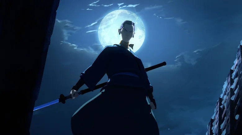 معرفی 10 سریال انیمیشنی بزرگسال برتر تاریخ از نگاه کاربران IMDb 4 Blue Eye Samurai - فلاتو