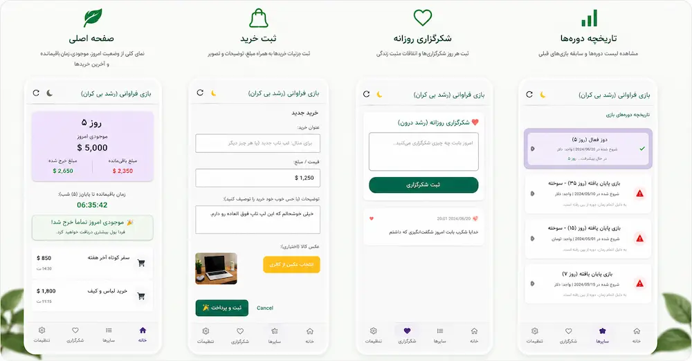 بازی فراوانی چیست؟ معرفی بازی فراوانی رشد بیکران 2 رابط کاربری و امکانات بازی فراوانی (رشد بیکران) - فلاتو