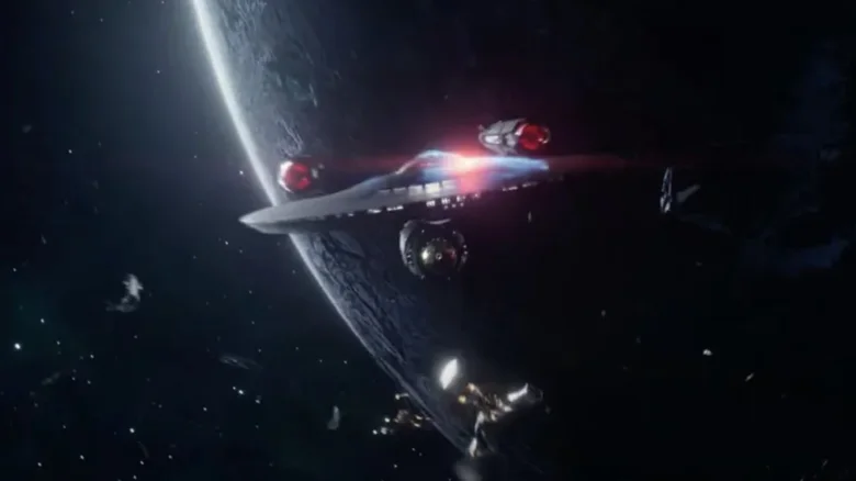 How did the Enterprise crew defeat the deer in Strange New Worlds season 3 2