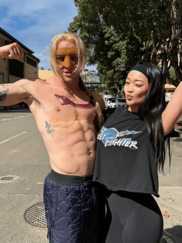 New behind the scenes images of Street Fighter 2