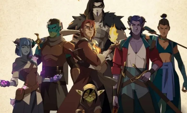 پوستر و نخستین تصاویر اسپین‌آف «The Legend of Vox Machina» منتشر شد - فلاتو