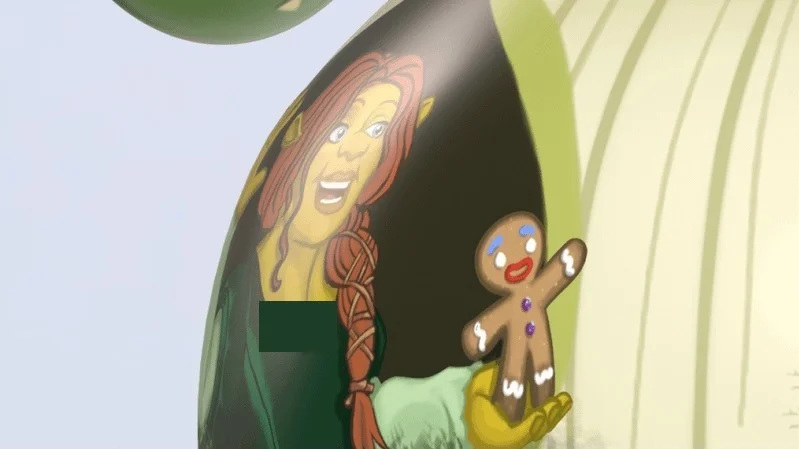 The Gingerbread Man character in Shrek 5 2