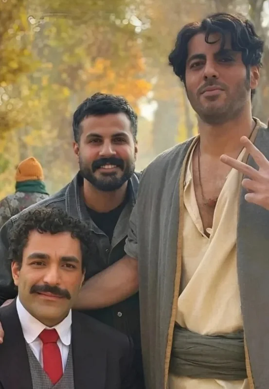 Behind the scenes of the series Bamdad Khomar 2