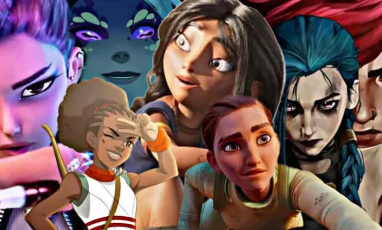 معرفی شخصیتهای کارتونی معروف دختر جدید 1 Introducing new famous girls cartoon characters 13