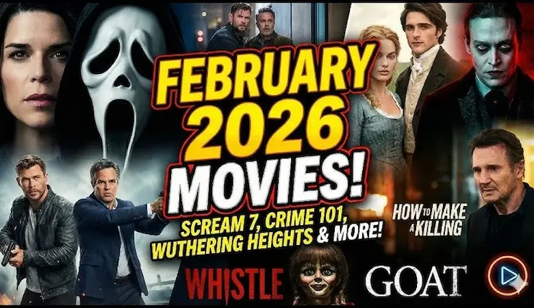 لیست اکران فیلمهای فوریه 2026: از «Scream 7» تا اقتباس تازه بلندیهای بادگیر 1 لیست اکران فیلمهای فوریه 2026 - فلاتو